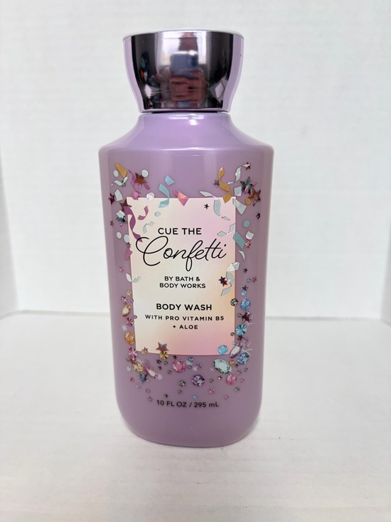 Other - New Bath & Body Works Cue the Confetti Body Wash 10 oz Blackberry Aloe Vitamin